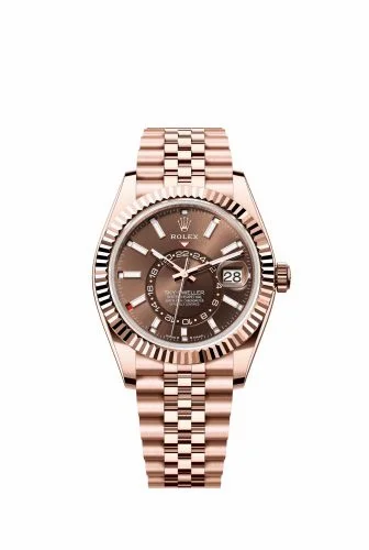 Rolex Sky-Dweller Everose / Chocolate / Jubilee 336935-0006 (M336935-0006)